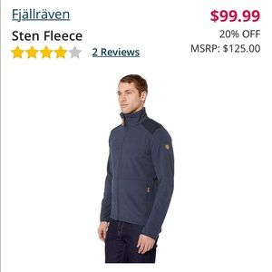 Fjällräven Sten Navy Fleece